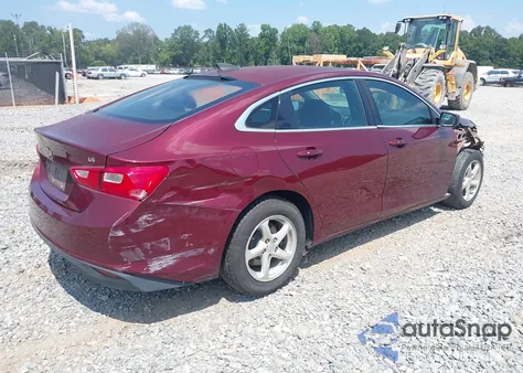 2016 Chevrolet Malibu Ls from USA, damaged, VIN 1G1ZB5ST9GF279776